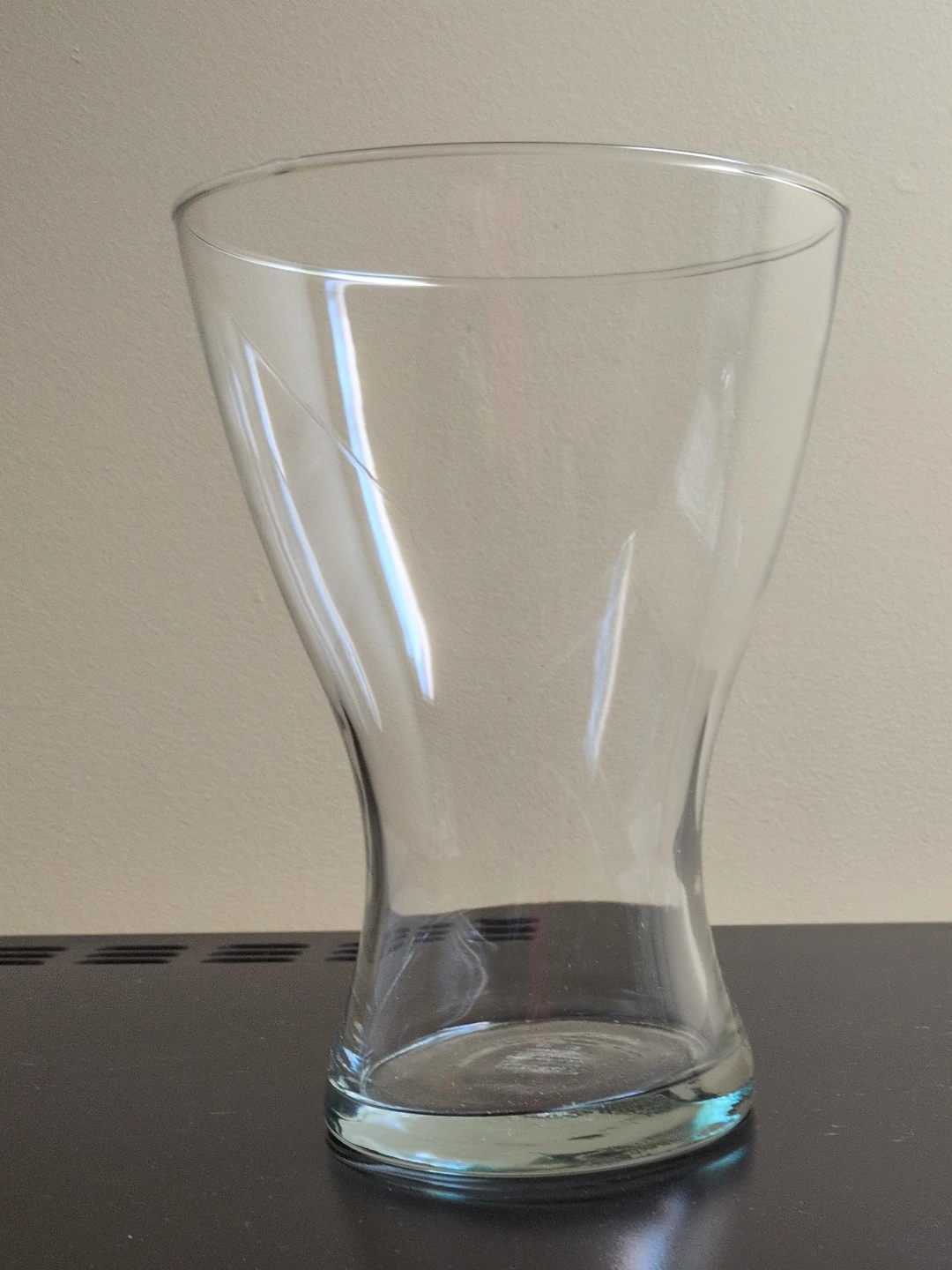 Clear Glass Vase