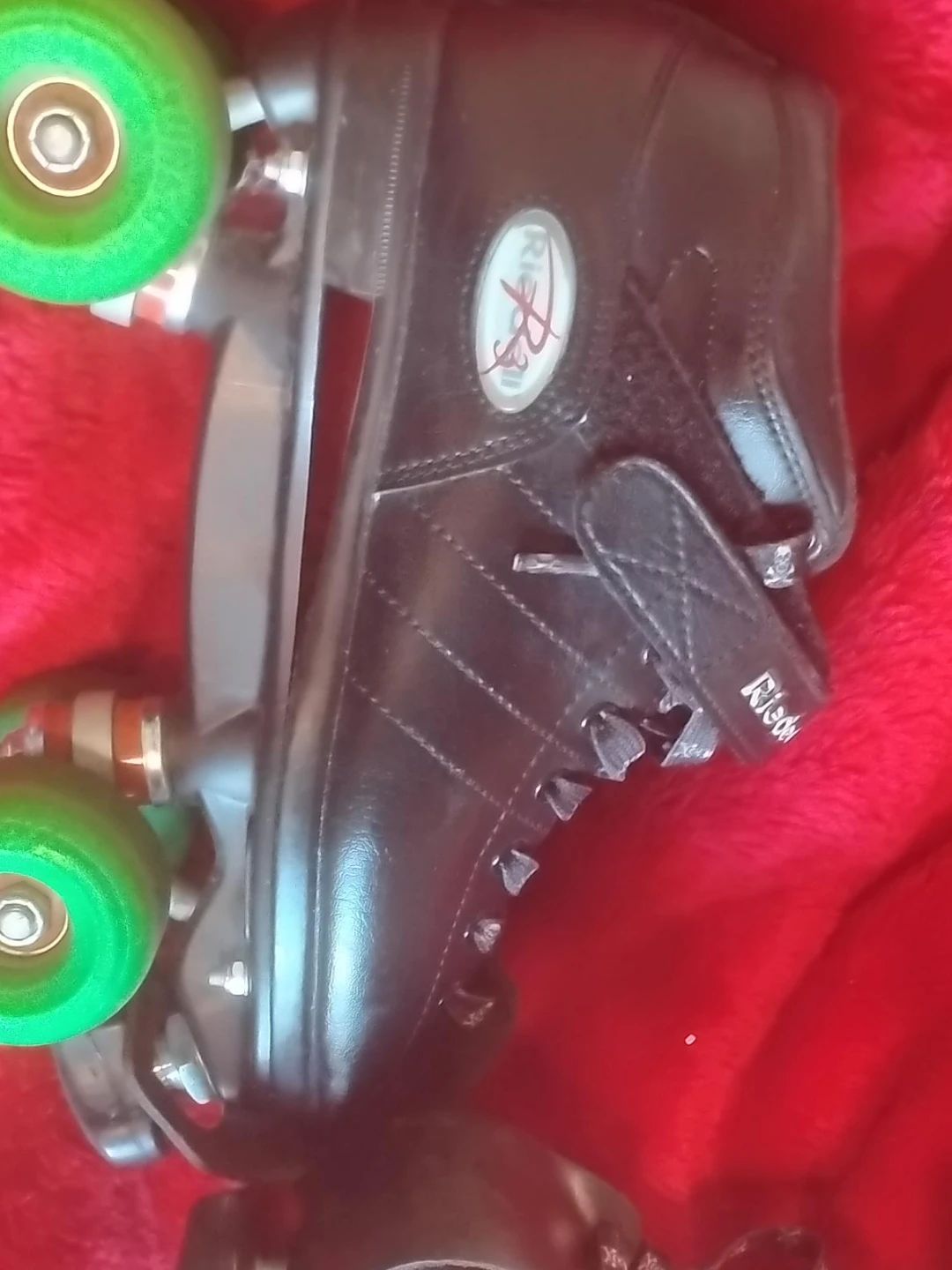 Riedell Black Quad Roller Skates