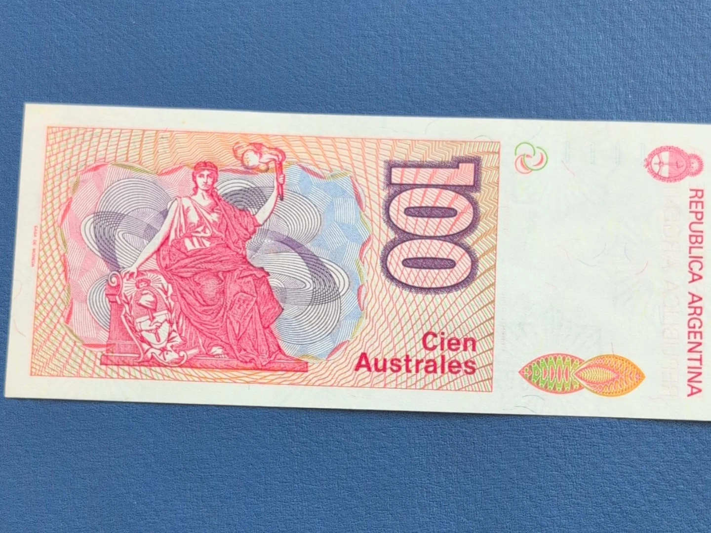 Argentina 100 Australes Banknote