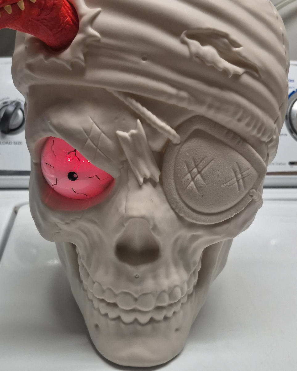 Treasure X Skull Playset with Dinosaur