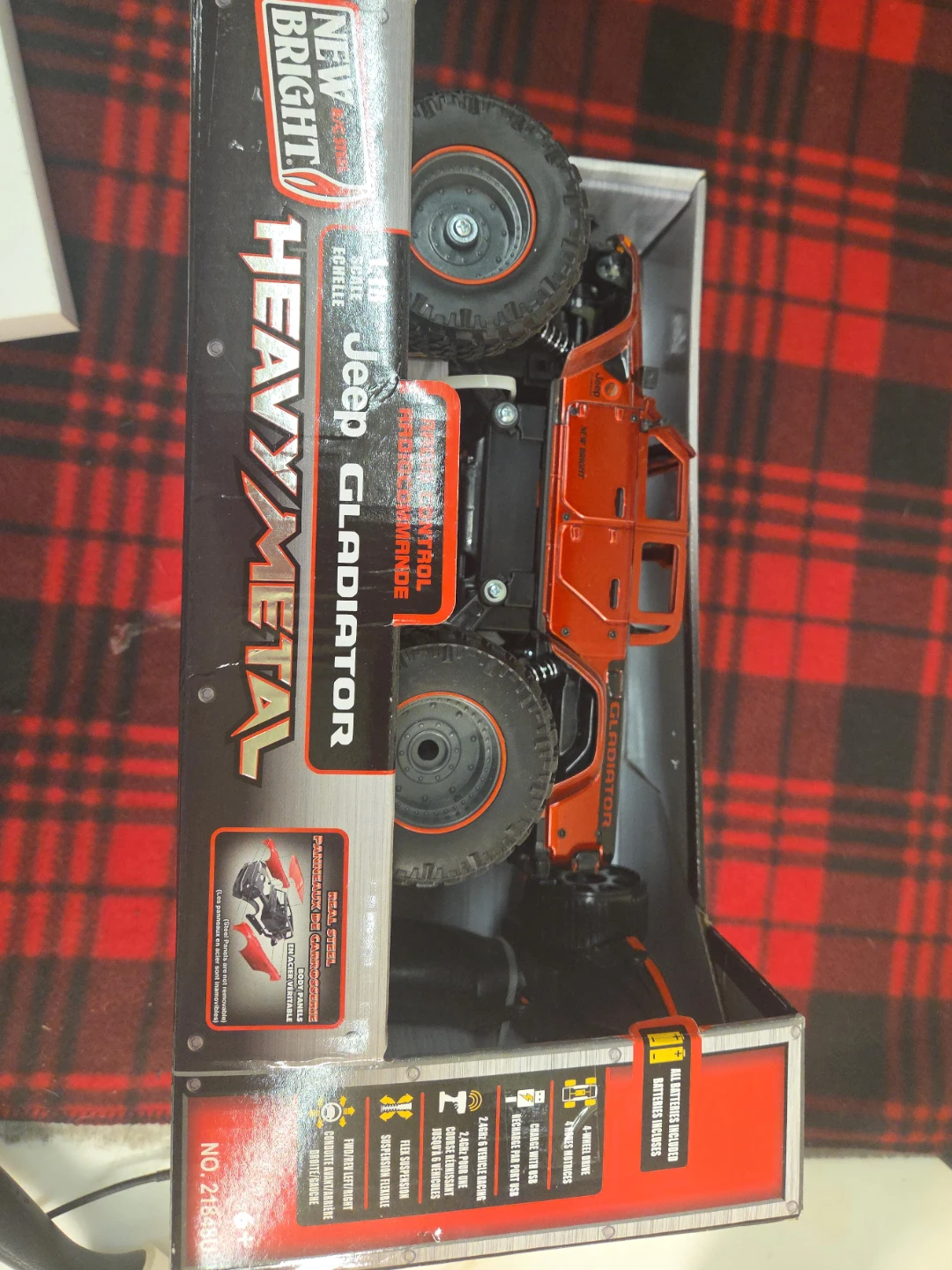 New Bright Heavy Metal Jeep Gladiator RC Truck