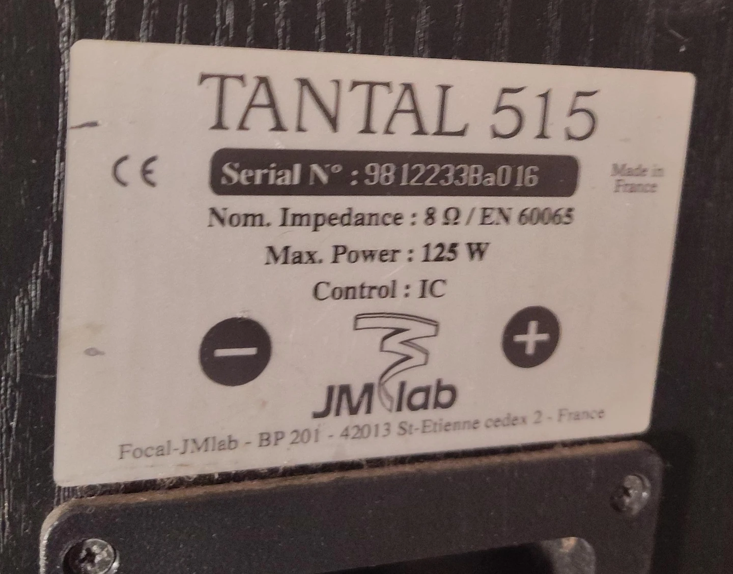 Focal JMlab TANTAL 515 Speakers