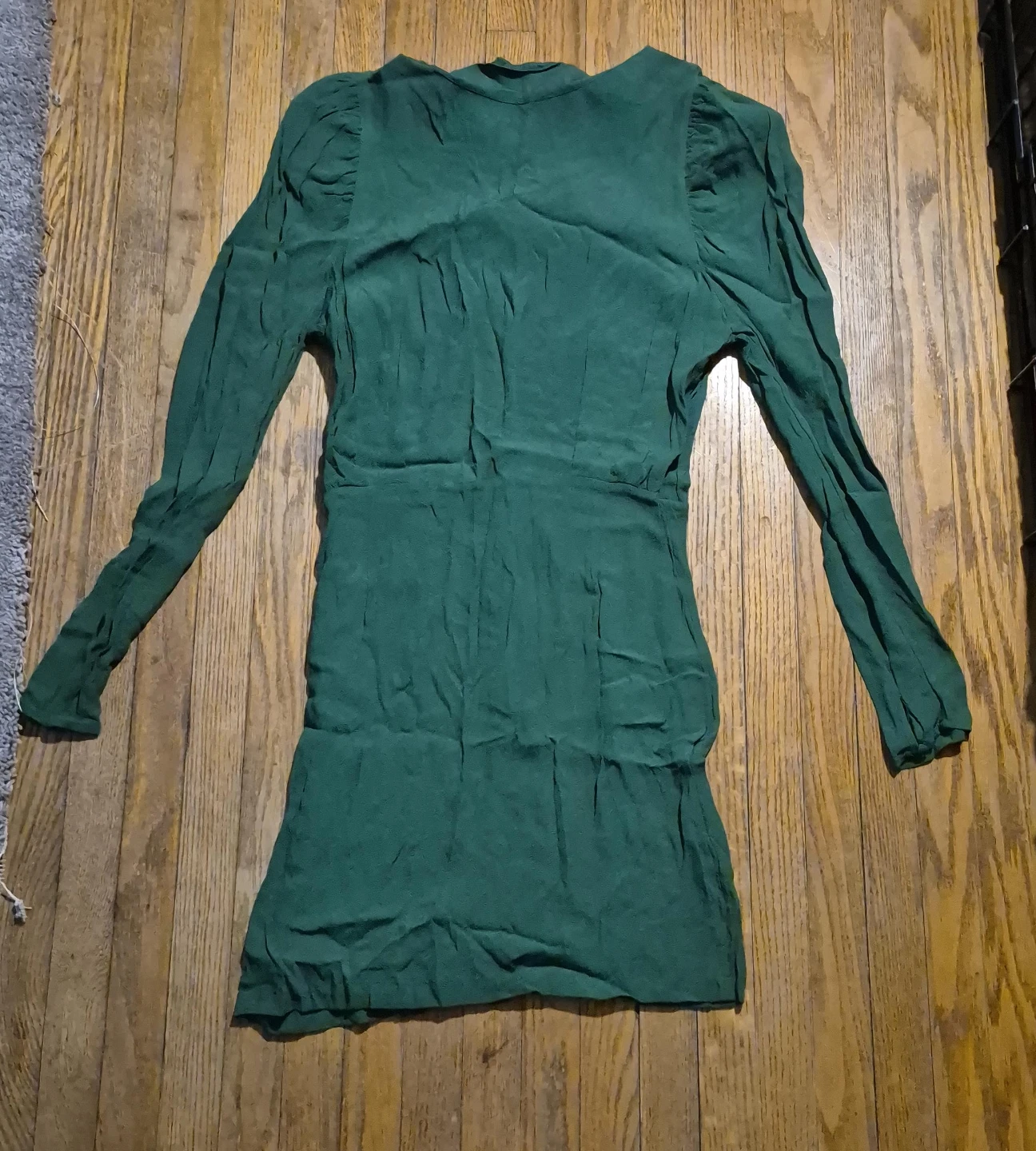 H&M Green Long Sleeve Dress US/CA 4