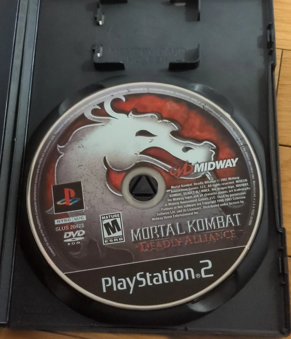 Mortal Kombat Deadly Alliance PlayStation 2 Game