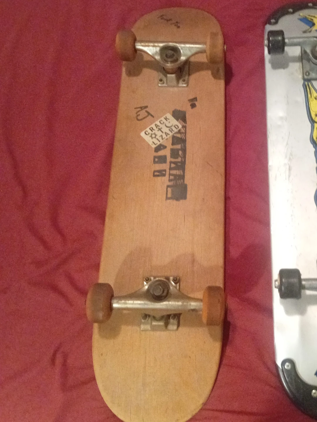 Crack o'Lizard Skateboard Deck