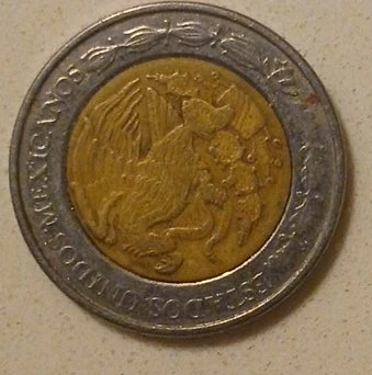 Mexican 10 Peso Coin
