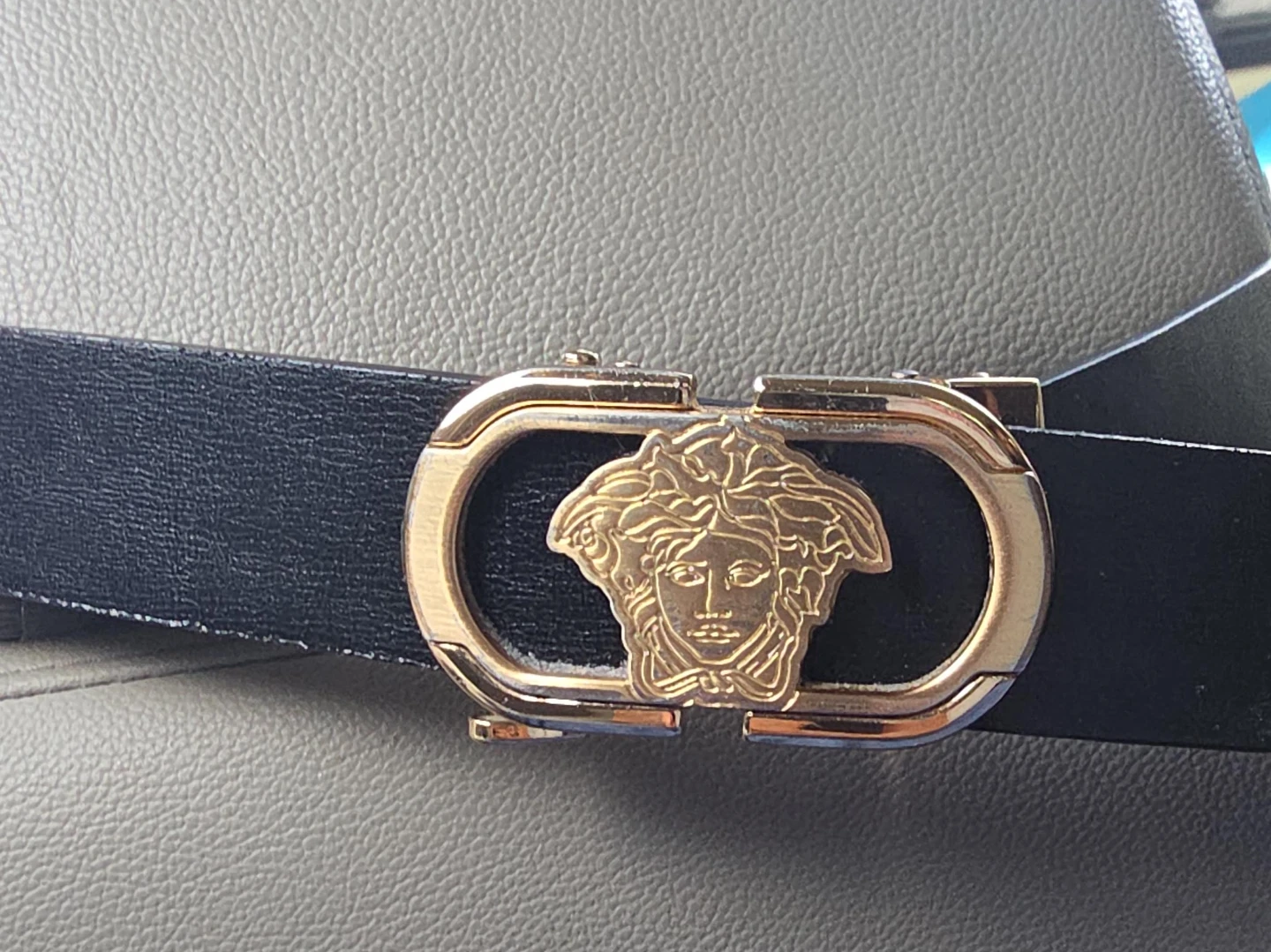 Versace Medusa Buckle Belt