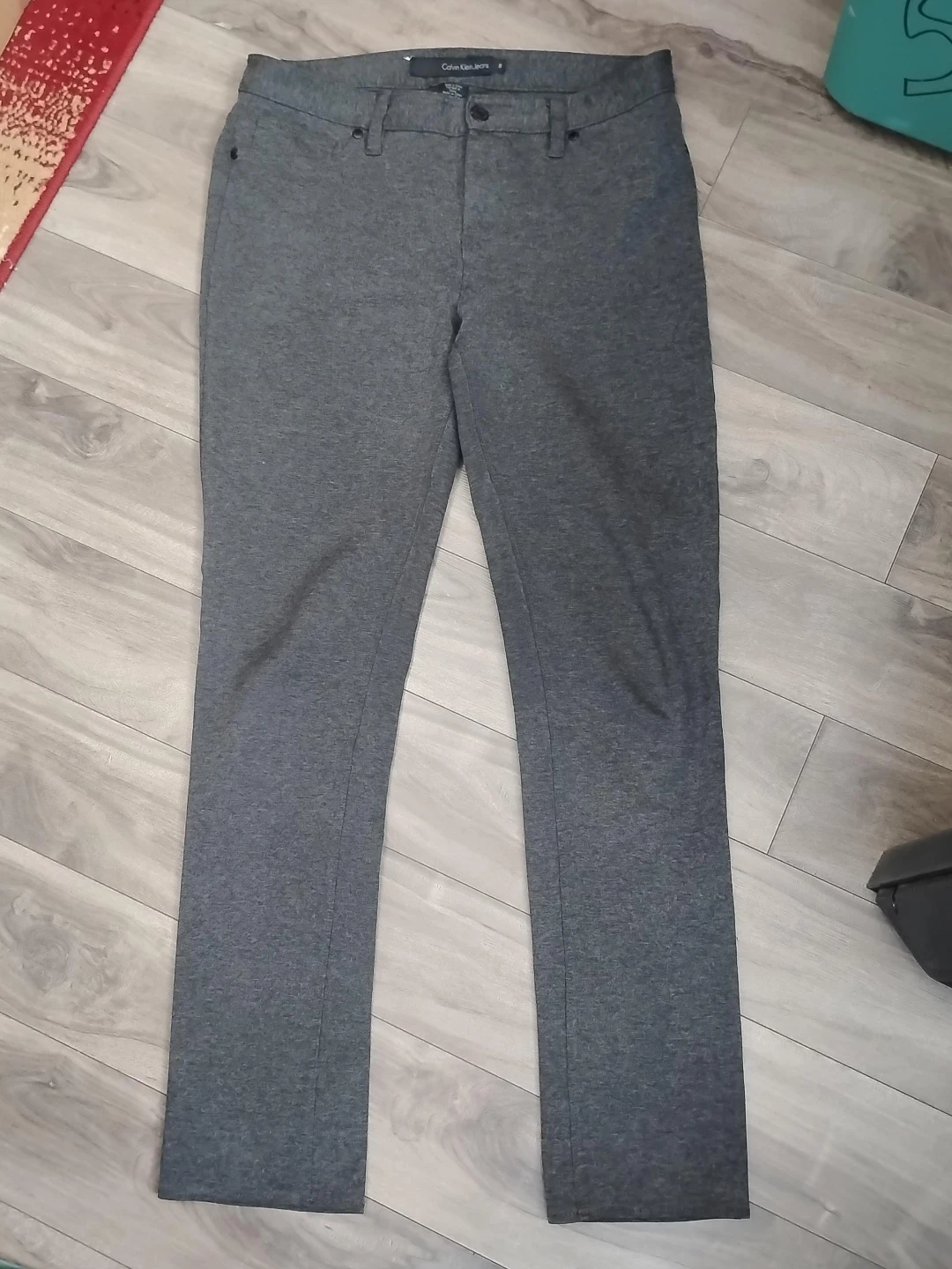 Calvin Klein Jeans Grey Knit Pants