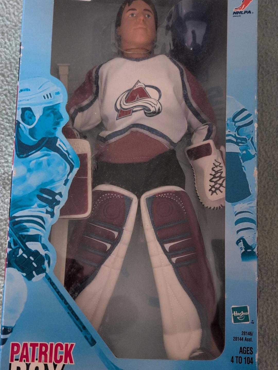 Patrick Roy Colorado Avalanche Action Figure Toy