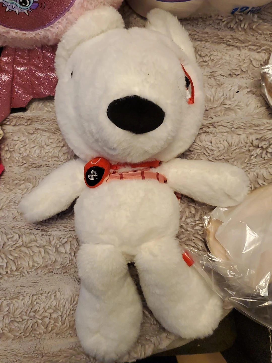 White Teddy Bear Plush Toy