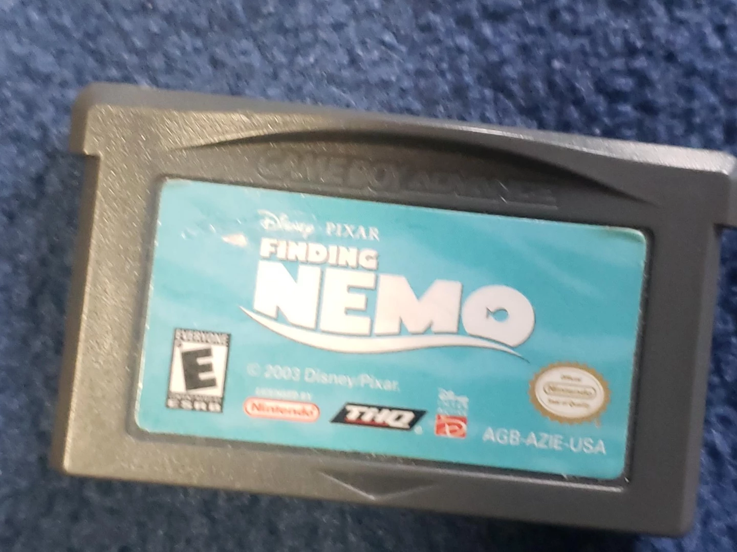 Finding Nemo Game Boy Advance Game