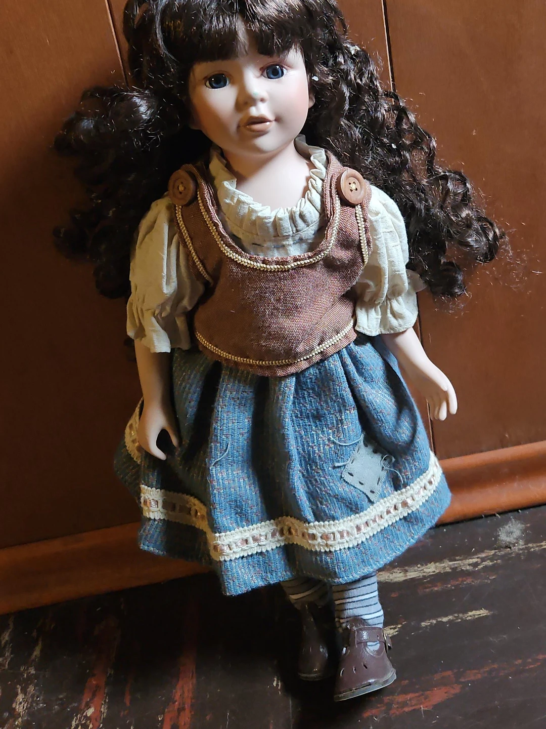Vintage Porcelain Doll