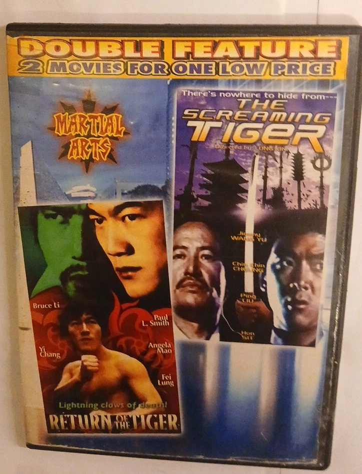 Martial Arts Double Feature DVD: