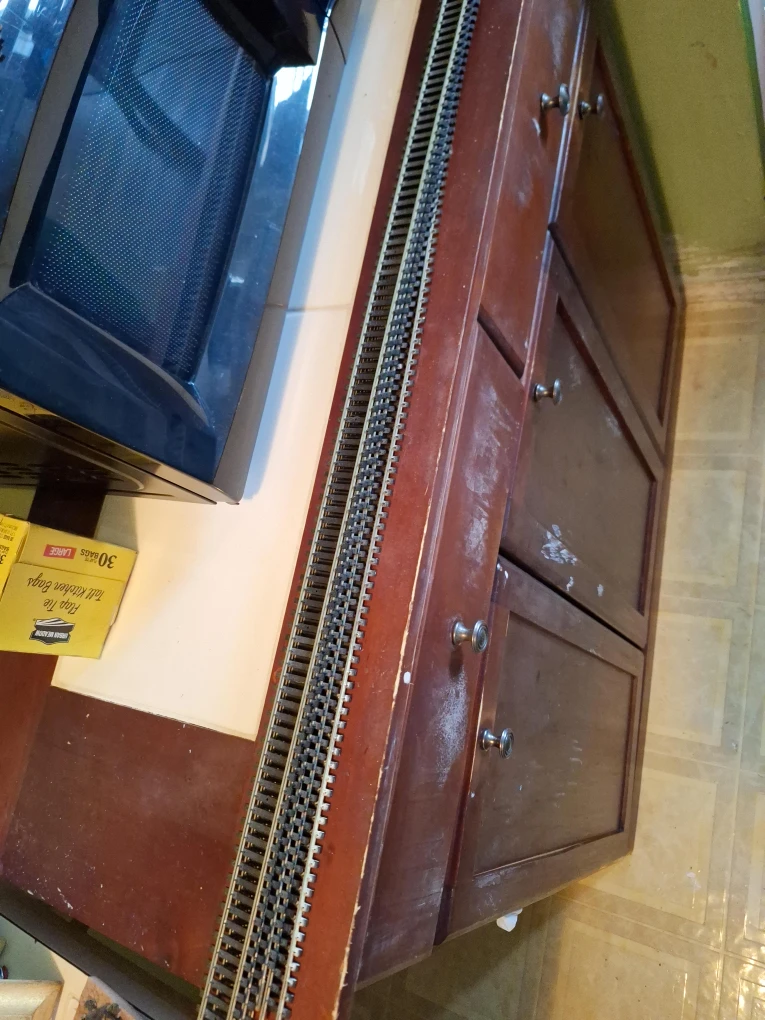 Model Train Track Pieces