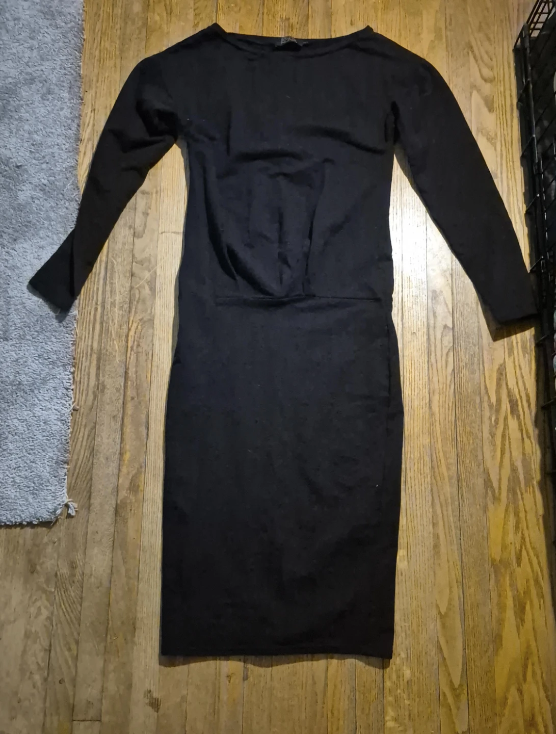 Pepe Runa Black Long Sleeve Dress - Size M - photo 2