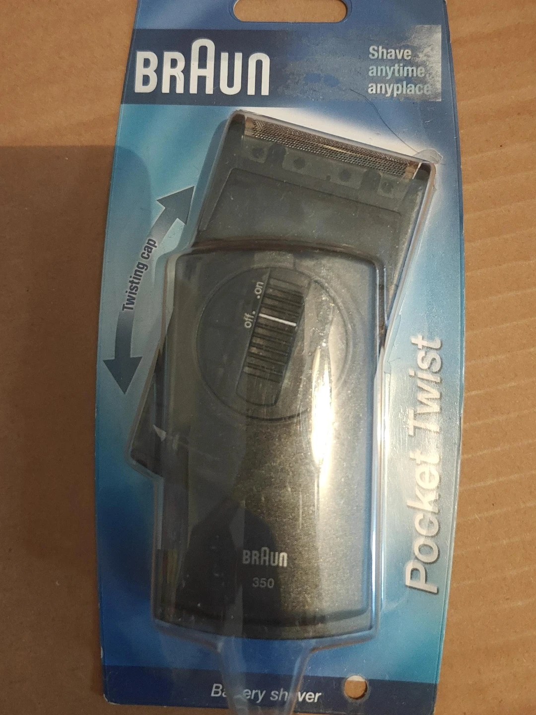 Braun Pocket Twist 350 Battery Shaver