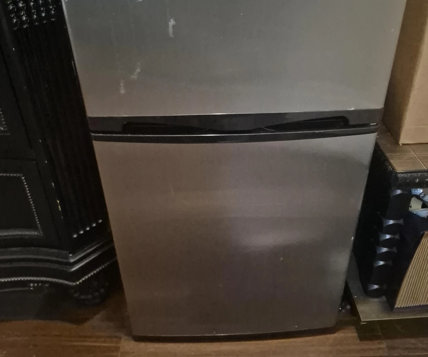 Compact Refrigerator - Silver