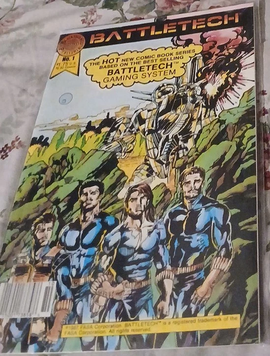 Battletech Comic Book #1 (1987)