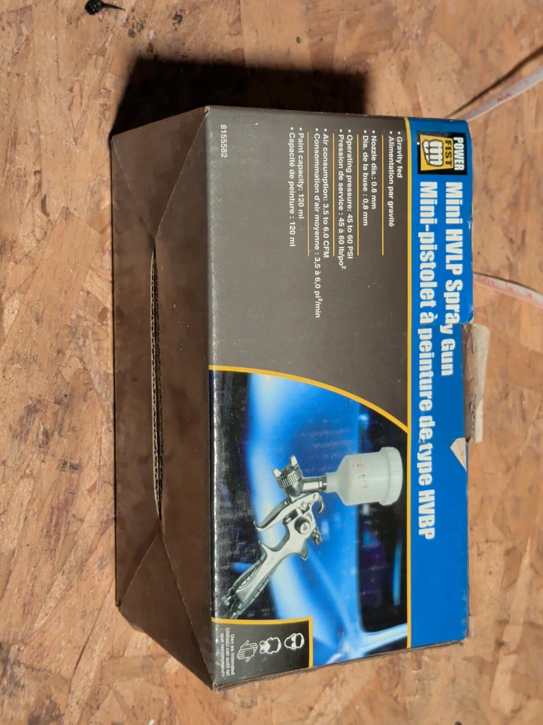 Power Fist Mini HVLP Spray Gun