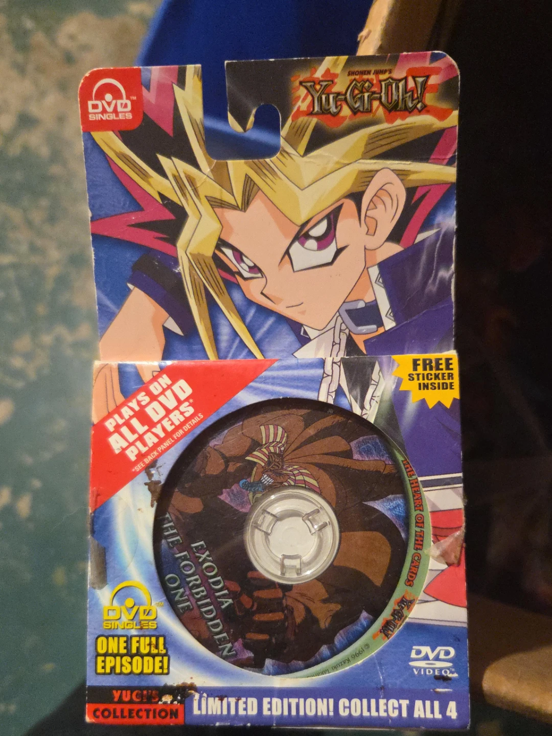 Yu-Gi-Oh! DVD Single - Exodia, The Forbidden One