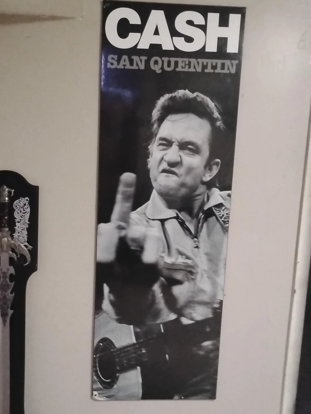Johnny Cash San Quentin Poster