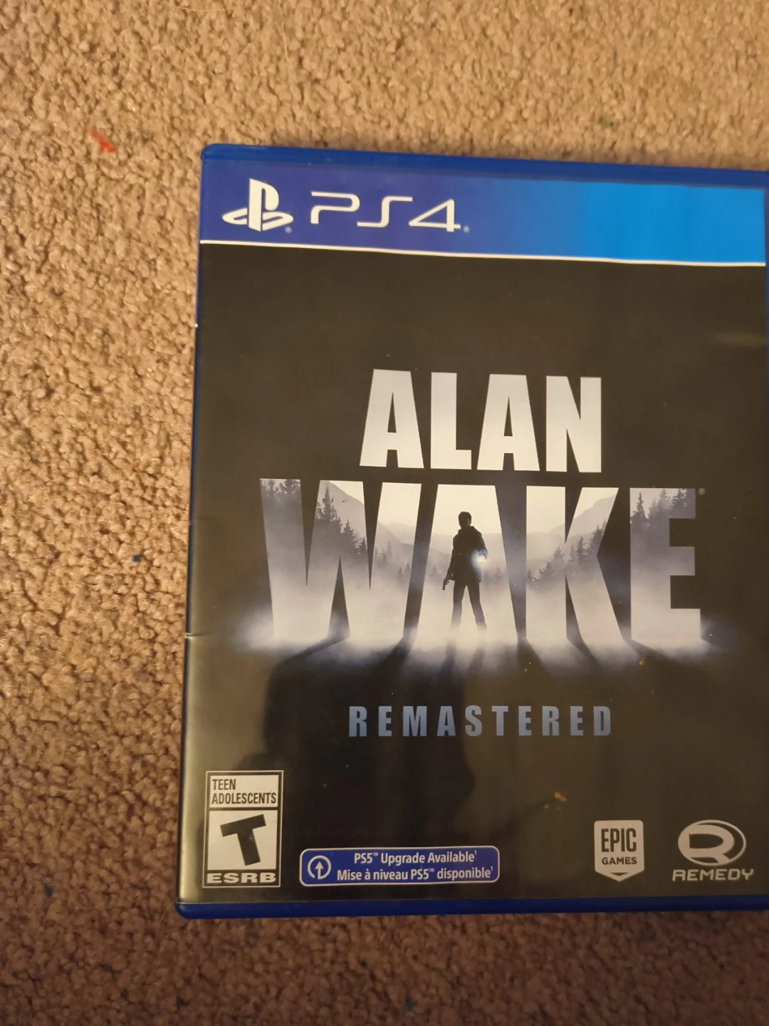 Alan Wake Remastered PS4 Game