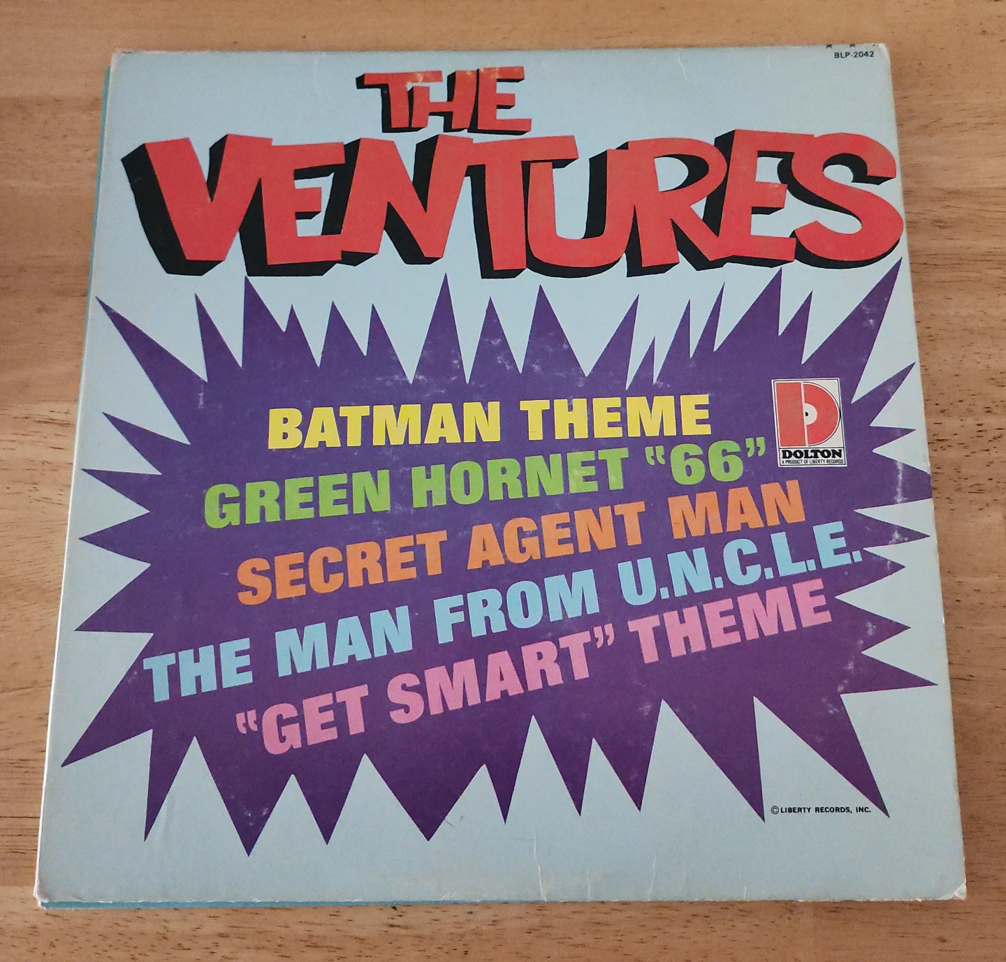 The Ventures Batman Theme Vinyl Record