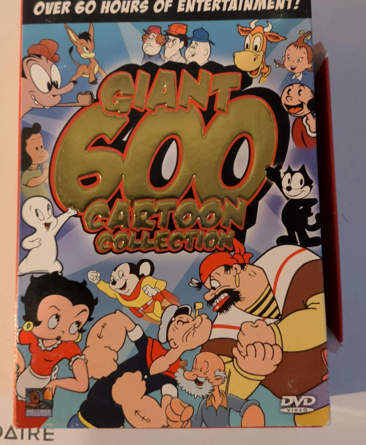 Giant 600 Cartoon Collection DVD