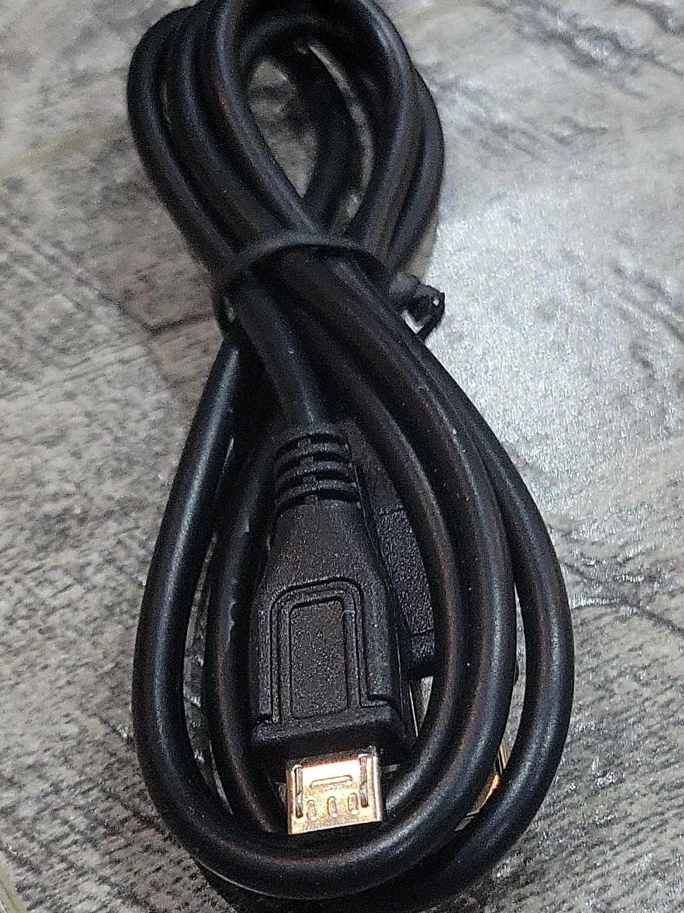 Black USB to Micro USB Cable