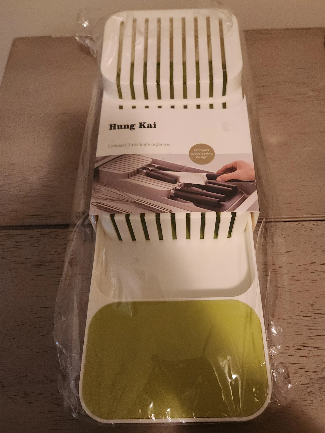 Hung Kai Compact 2-Tier Knife Organiser