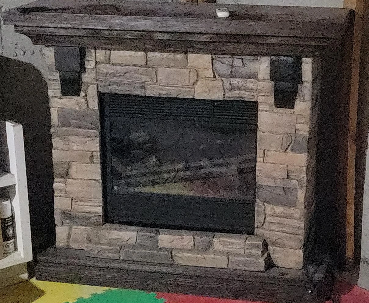Electric Fireplace Mantel