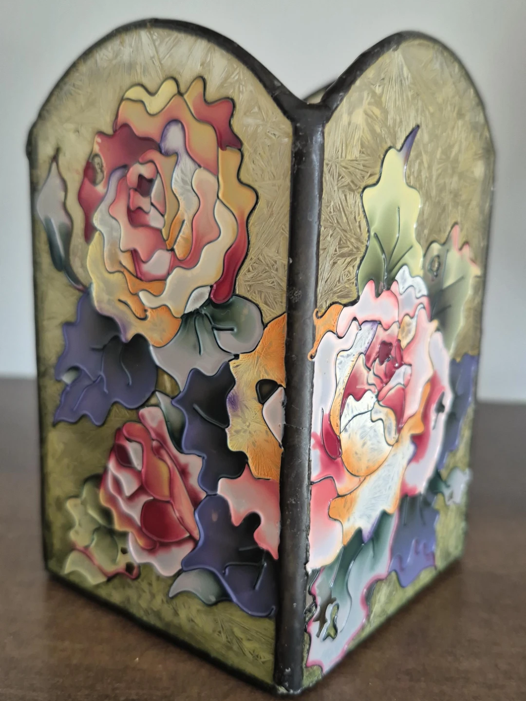 Decorative Rose Candlestick Holder