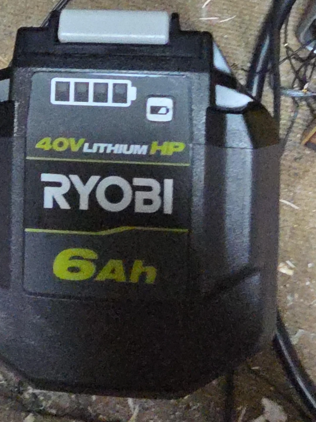 Ryobi 40V Lithium HP 6Ah Battery