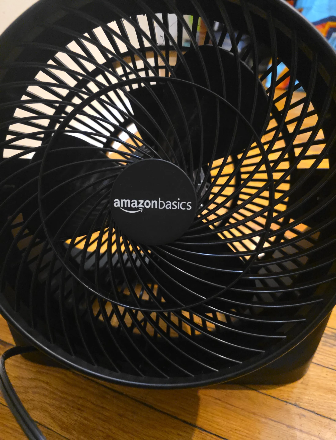 Amazon Basics Black Personal Air Circulator Fan
