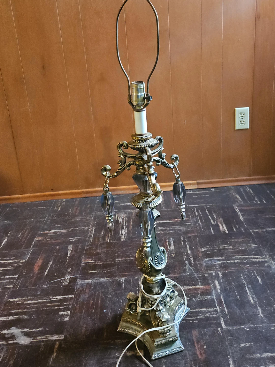 Pair of Vintage Ornate Table Lamps