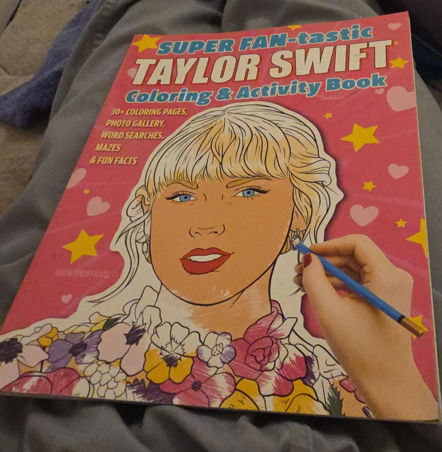 Taylor Swift Coloring & Activity Book