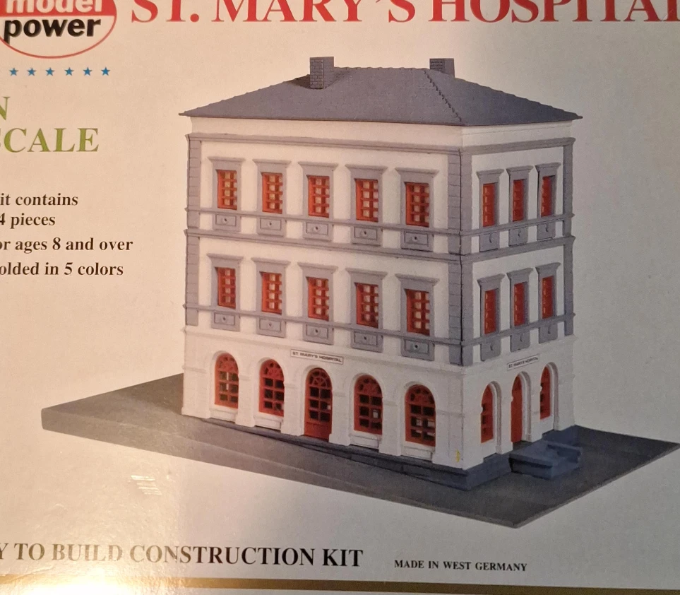 Model Power St. Mary's Hospital Construction Kit
