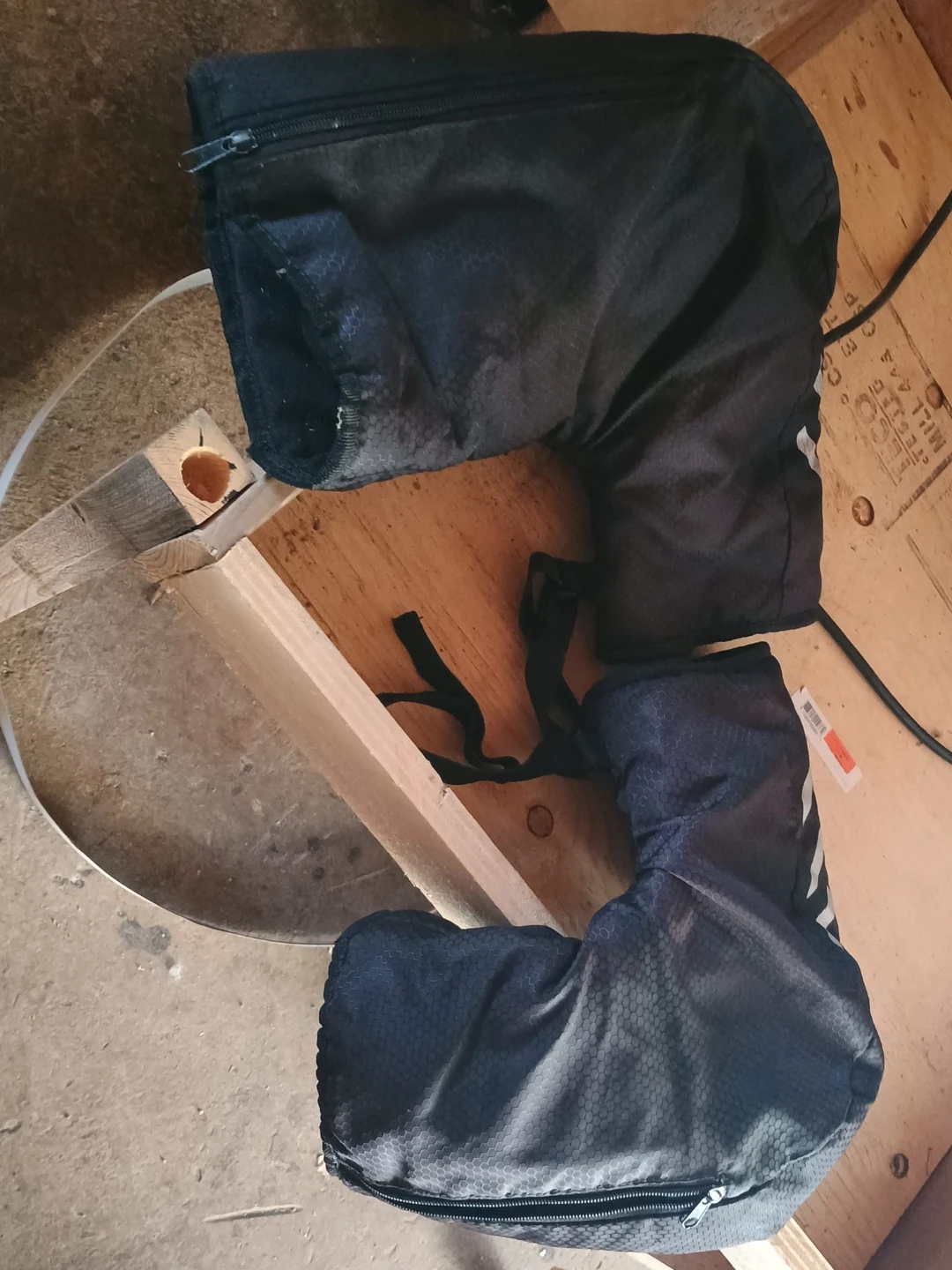 Black Insulated Handlebar Mitts - photo 2