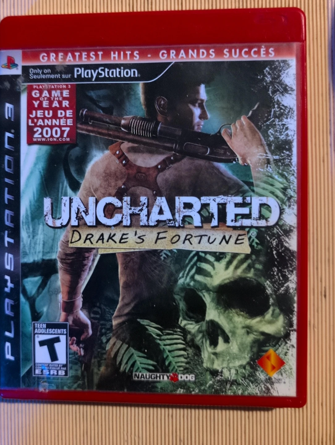 Uncharted Drake's Fortune "Greatest Hits" - PlayStation 3 Game