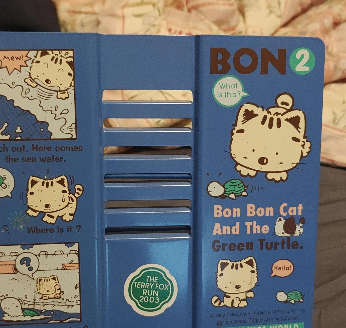 Bon Bon Cat And The Green Turtle lap desk
