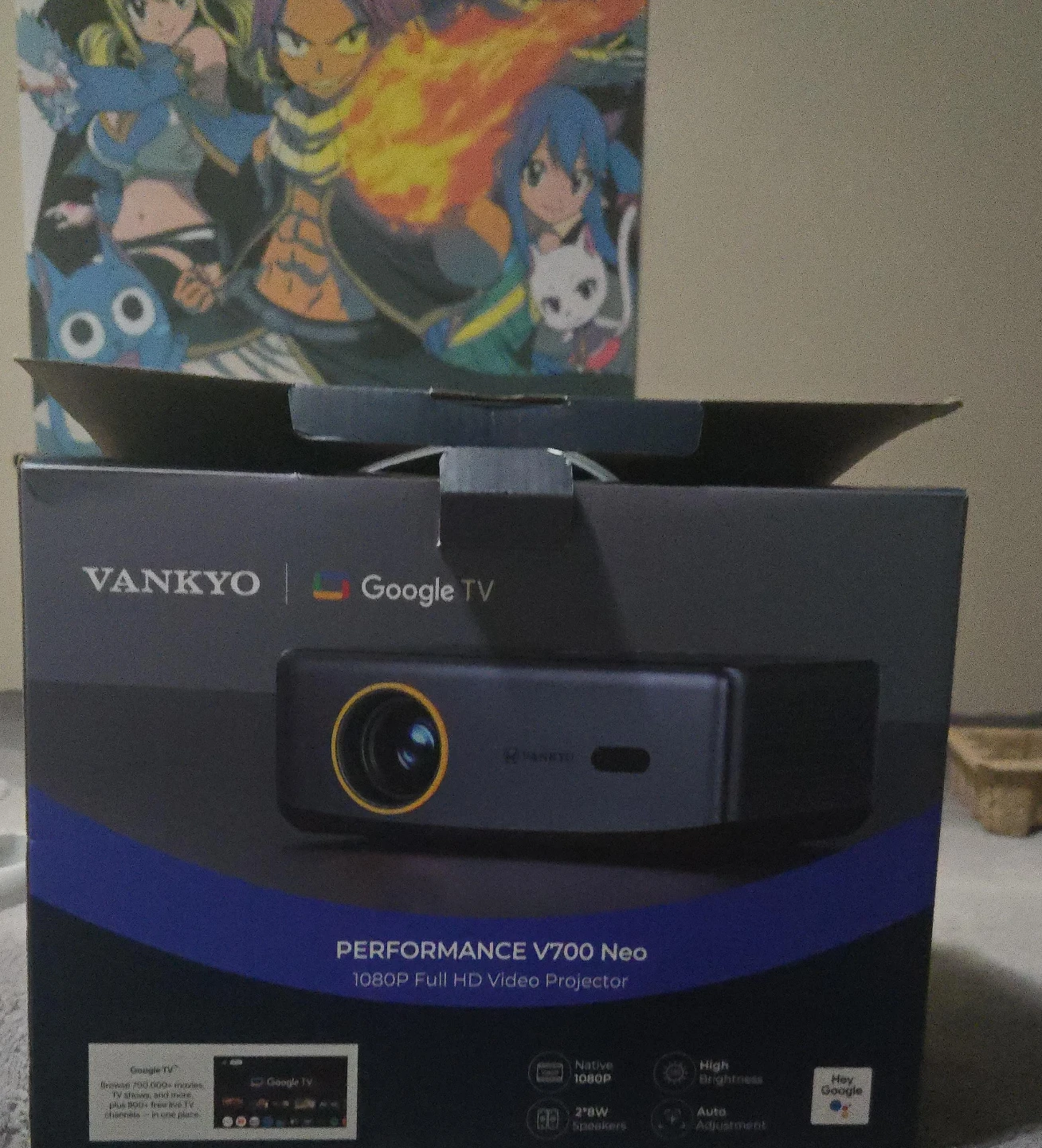 VANKYO 1080p Full HD Video Projector with Google TV