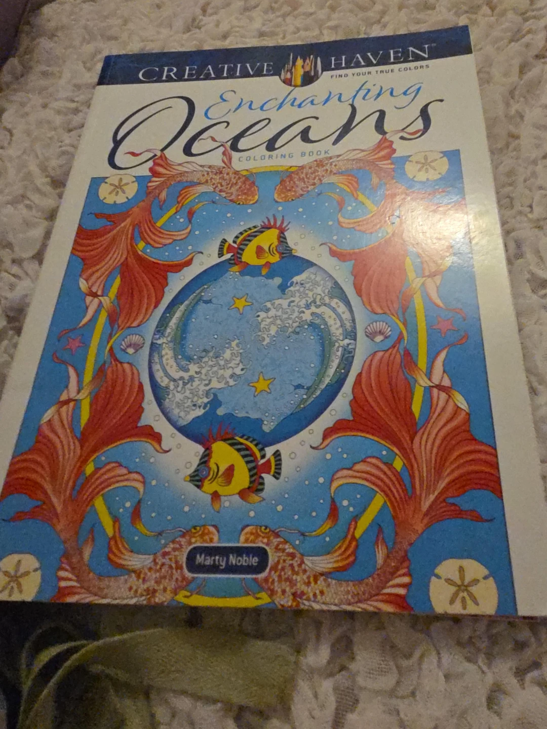 Creative Haven Enchanting Oceans Coloring Book