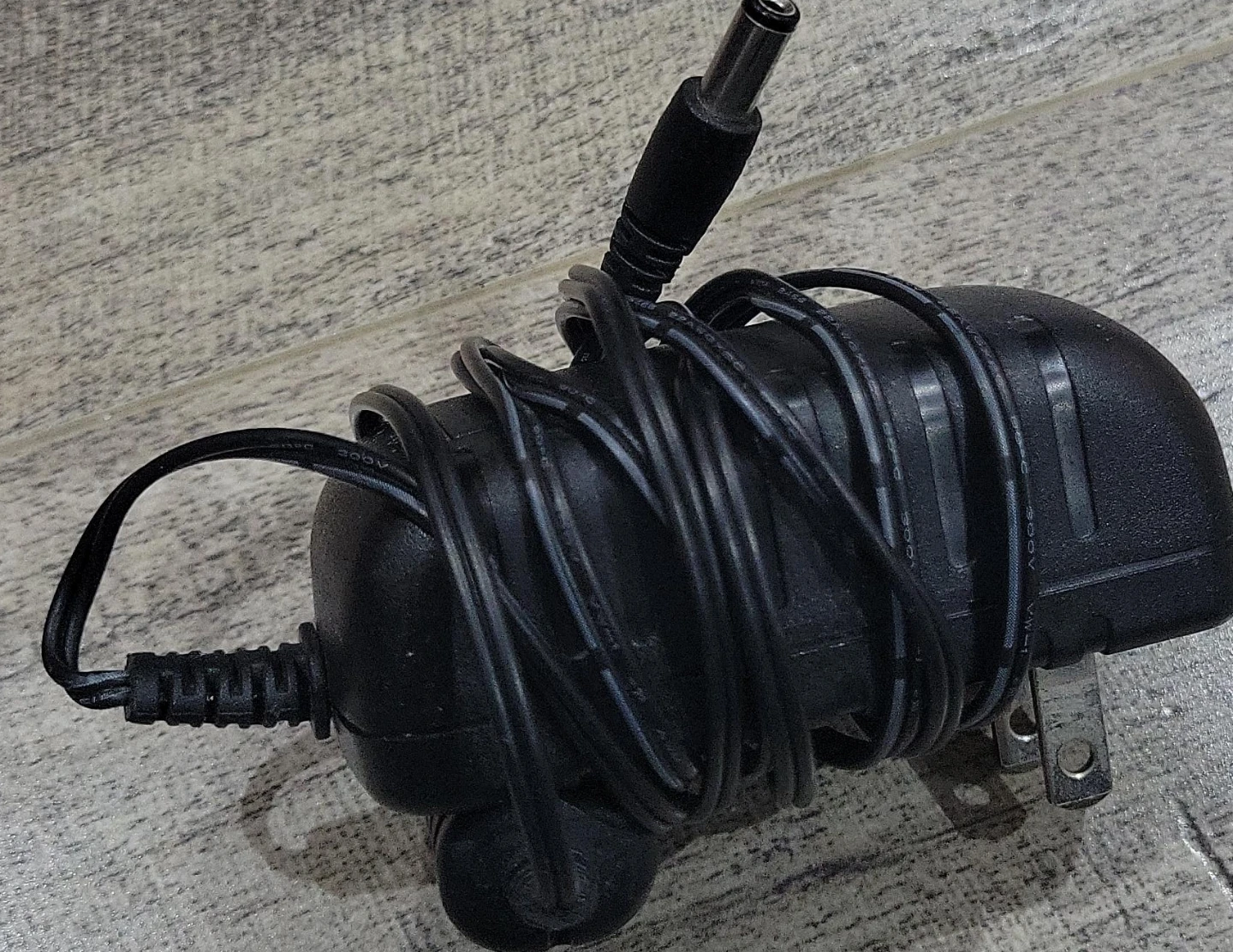 Black AC Power Adapter