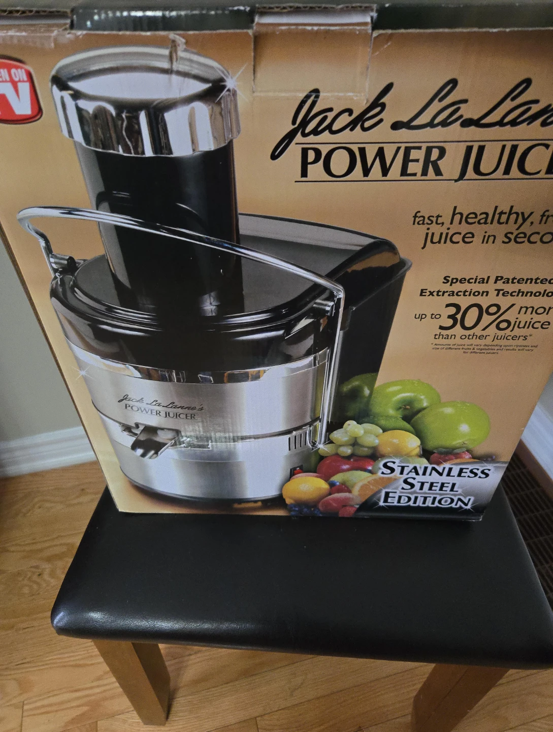Jack La Lanne Power Juicer Stainless Steel Edition