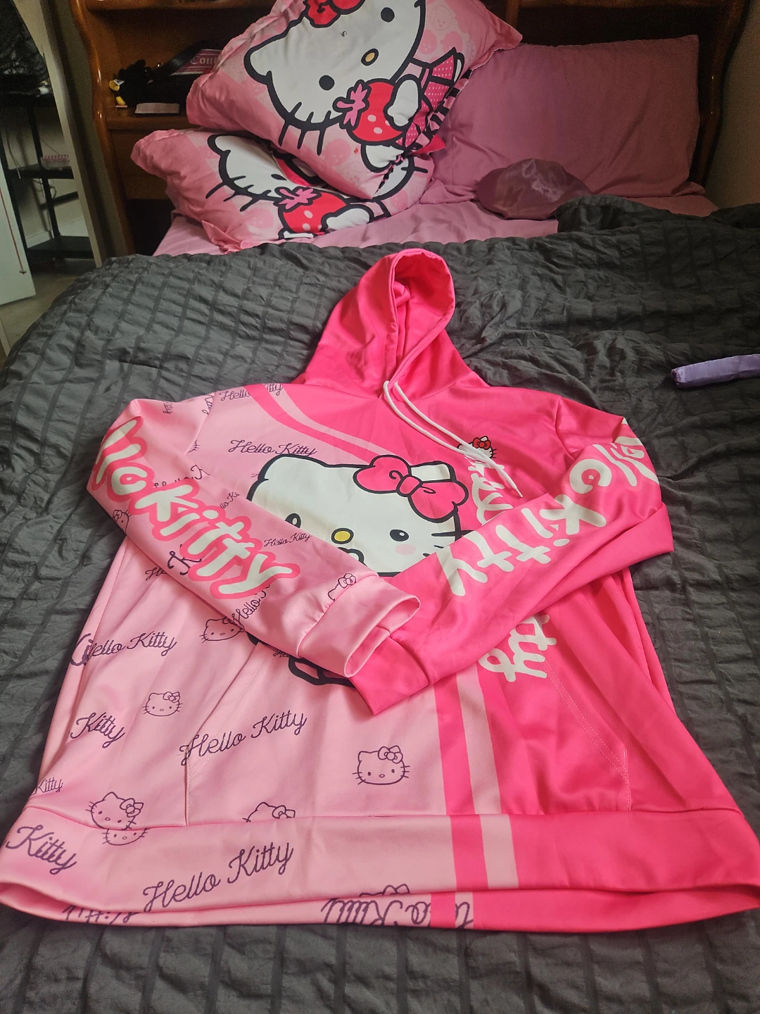 Hello Kitty Pink Hoodie
