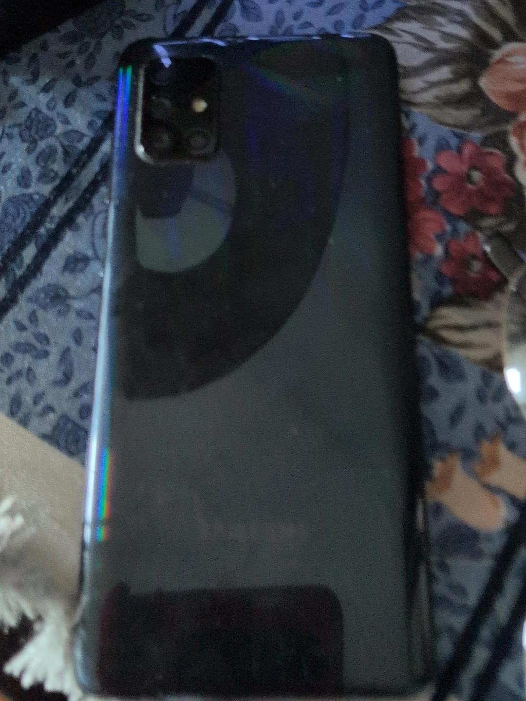 Black Samsung Galaxy A71 Smartphone