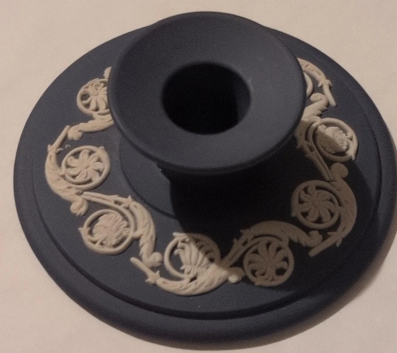 Wedgwood Jasperware Candlestick Holder