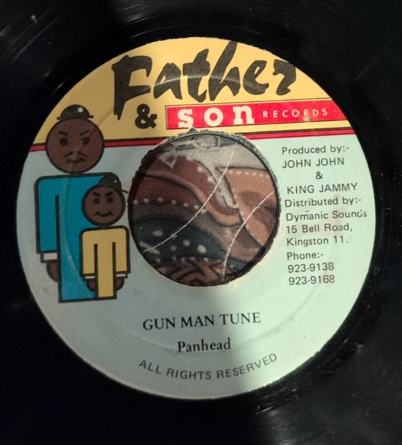 Father & Son Records - Gun Man Tune / Panhead 7" Vinyl