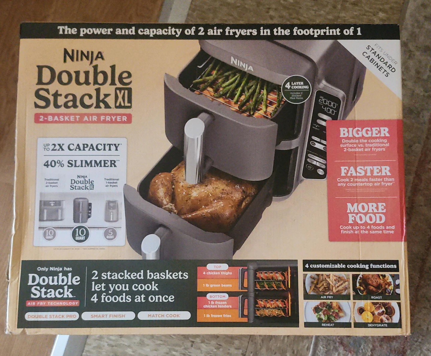 Ninja Double Stack XL 2-Basket Air Fryer