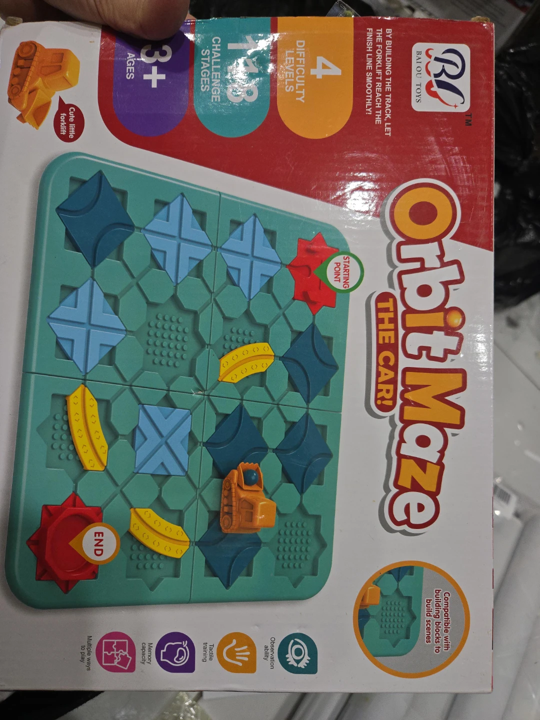 Bai Ou Toys Orbit Maze The Car Puzzle Game